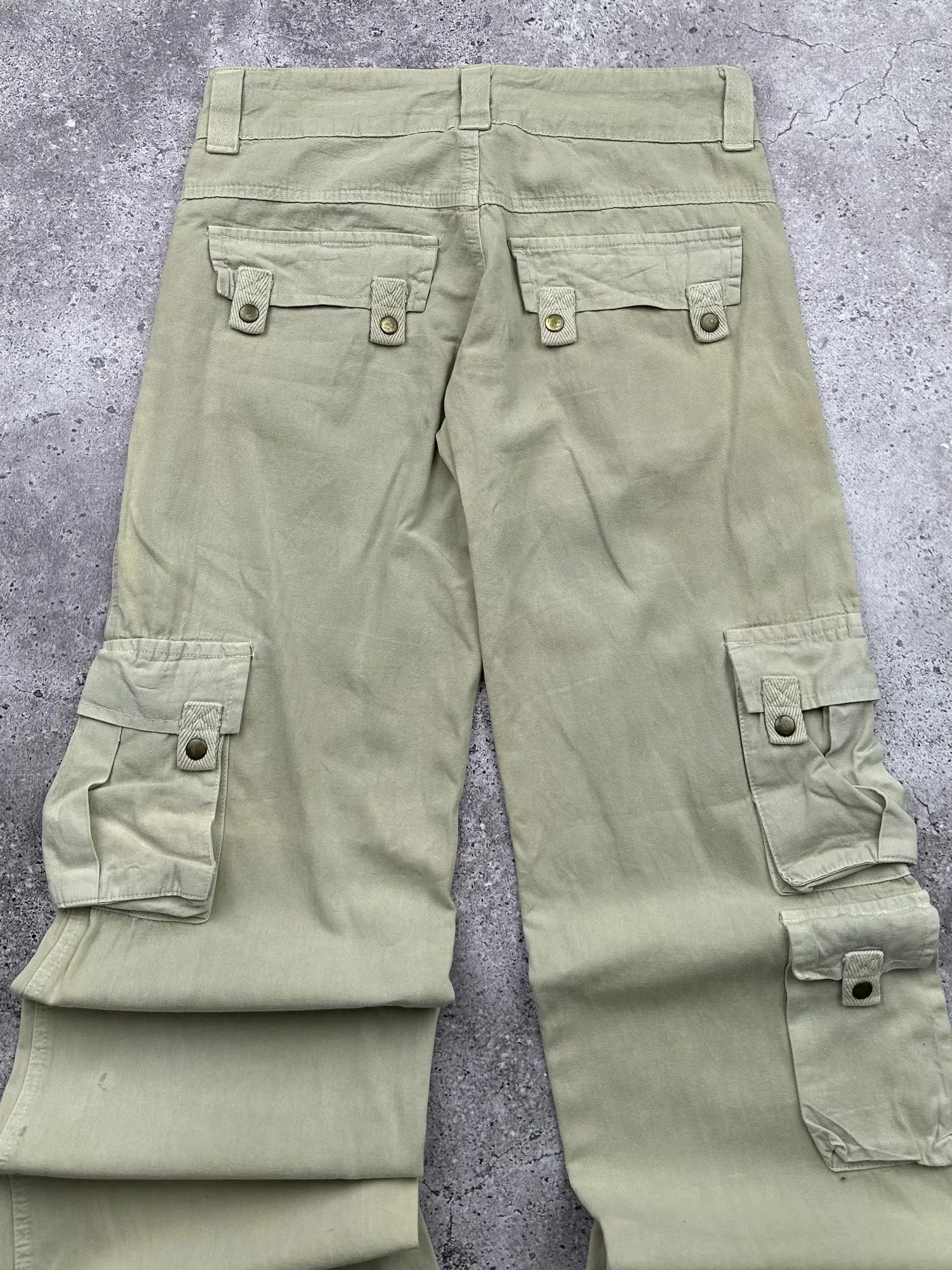 Dolce & Gabbana Dolce&Gabbana Vintage Cargo Multi-Pocket Pants C564(V545) Size 27" / US 4 / IT 40 - 14 Thumbnail