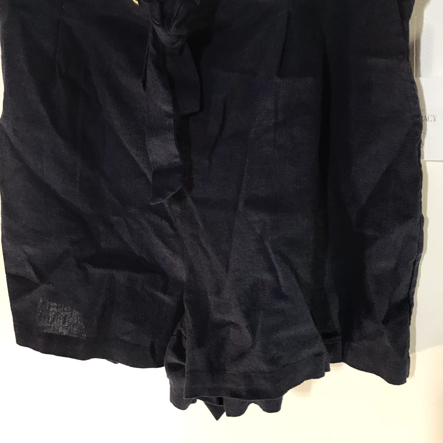 Ellen Tracy VINTAGE Ellen Tracy Linen Blend Shorts Womens Size L Blue Casual Summer 90s Comfort Size 36" / US 14 / IT 50 - 3 Thumbnail
