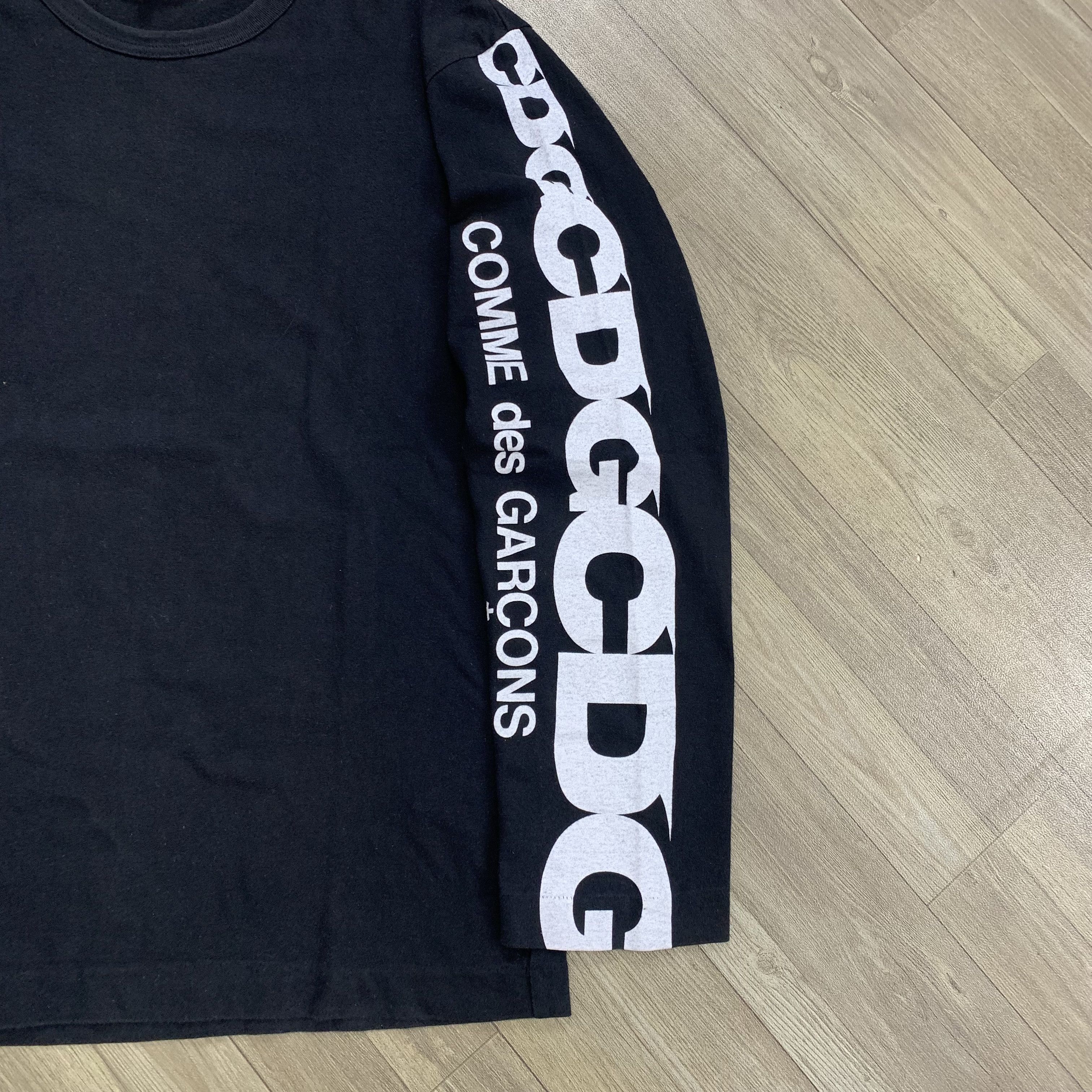 Comme des Garcons AD2018 Comme des Garcons Side Taped Longsleeve Tshirt Size US L / EU 52-54 / 3 - 3 Thumbnail
