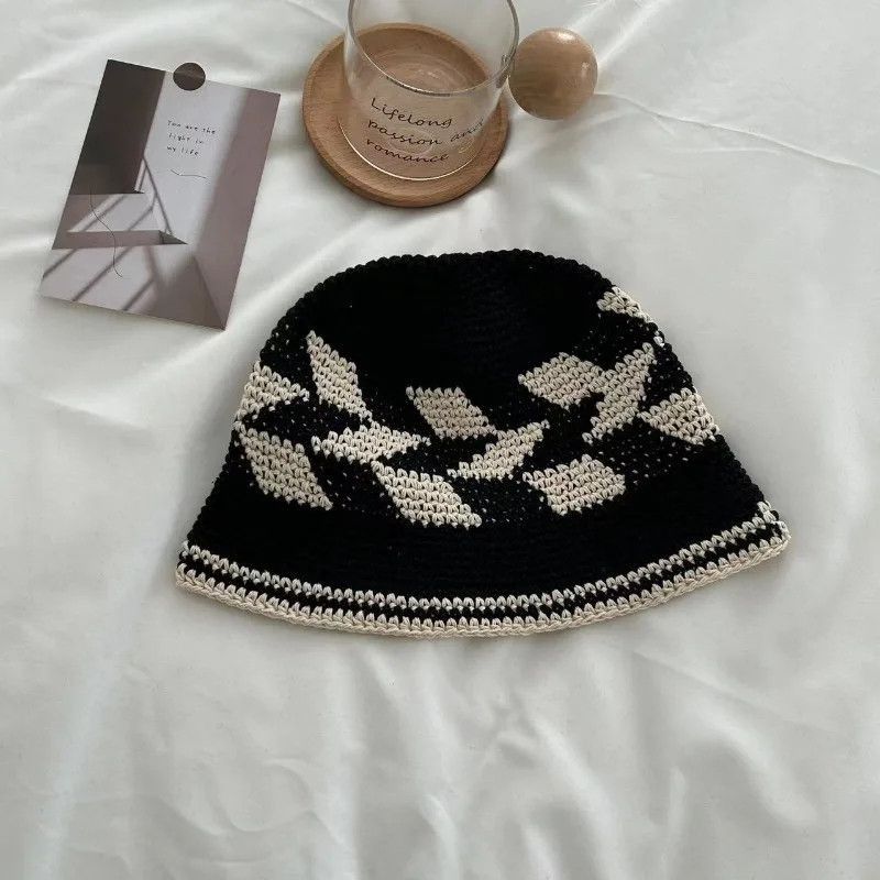 Japanese Brand Knitted Bucket Hat 56-58cm Size ONE SIZE - 1 Preview
