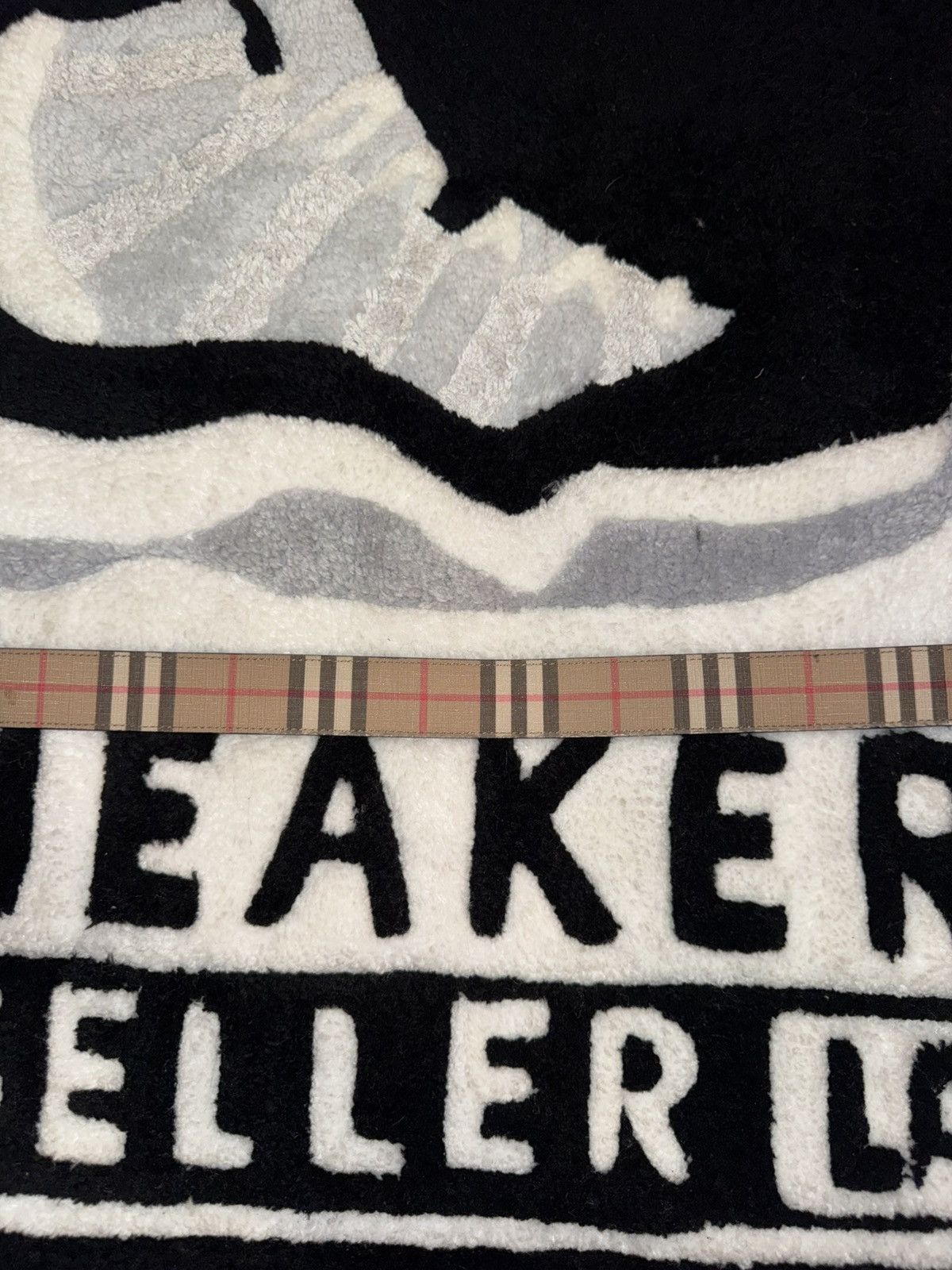 Burberry Burberry Checkered Belt (Size 48/120) Size 46 - 4 Thumbnail
