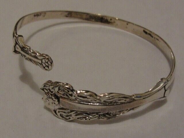 Handmade Sterling Silver Silverware Bracelet Unisex Size ONE SIZE - 3 Thumbnail