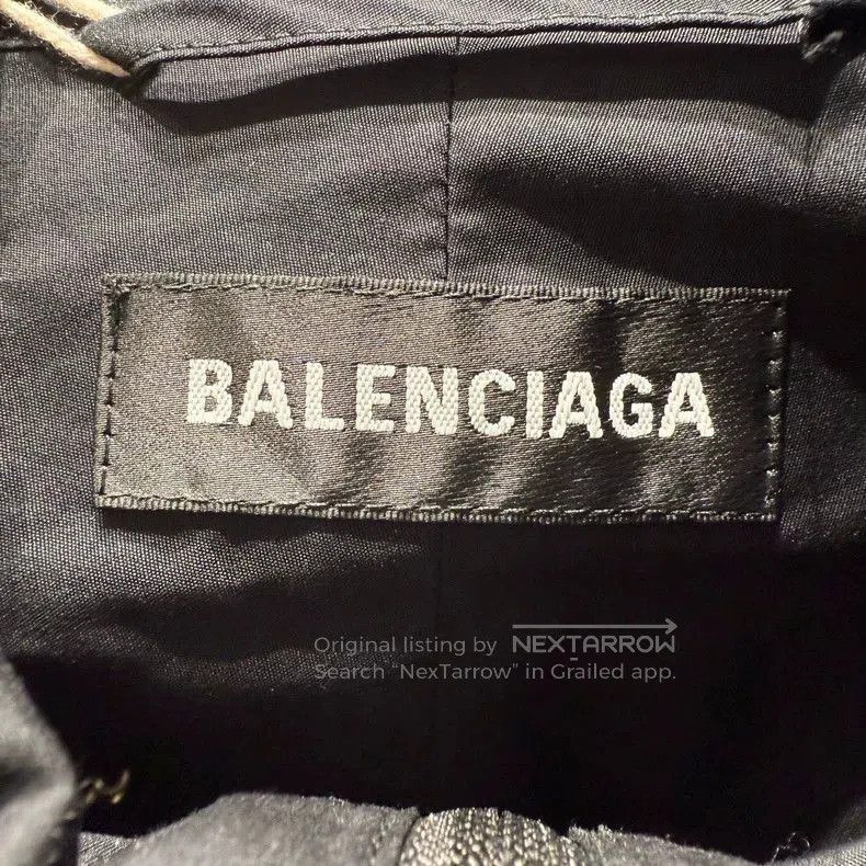Balenciaga Balenciaga Black Red Embroidered Jacket. Size US L / EU 52-54 / 3 - 6 Thumbnail
