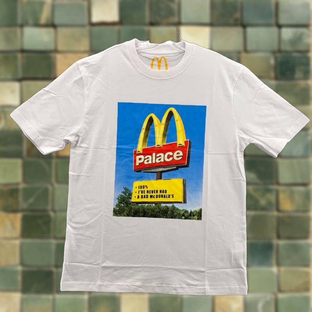 Palace Pal-Ace Ace Ventura Tee shirt White LARGE | Grailed