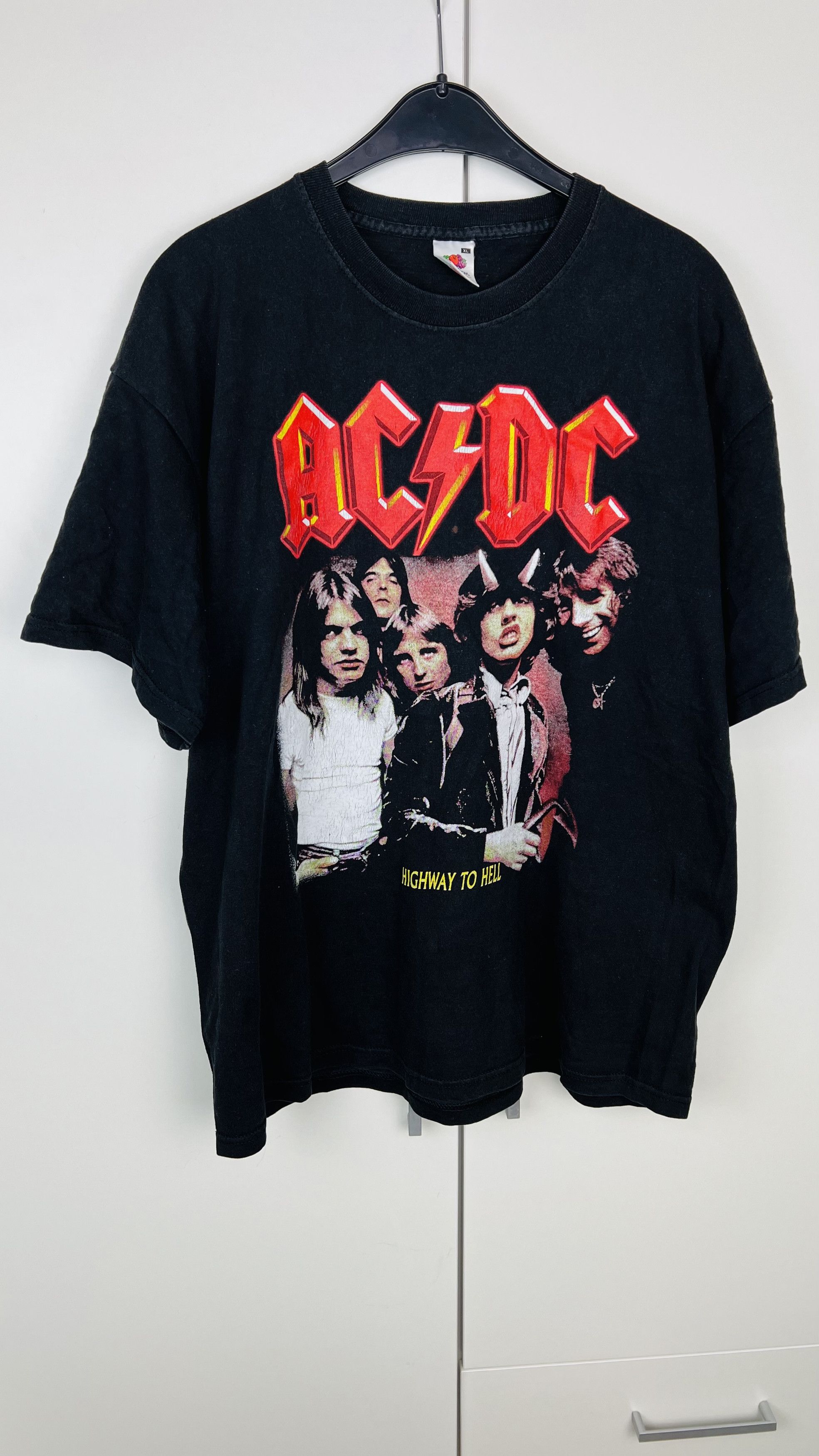 Fruit Of The Loom Vintage 2001 AC/DC Highway To Hell Band Tee Shirt Size US XL / EU 56 / 4 - 1 Thumbnail