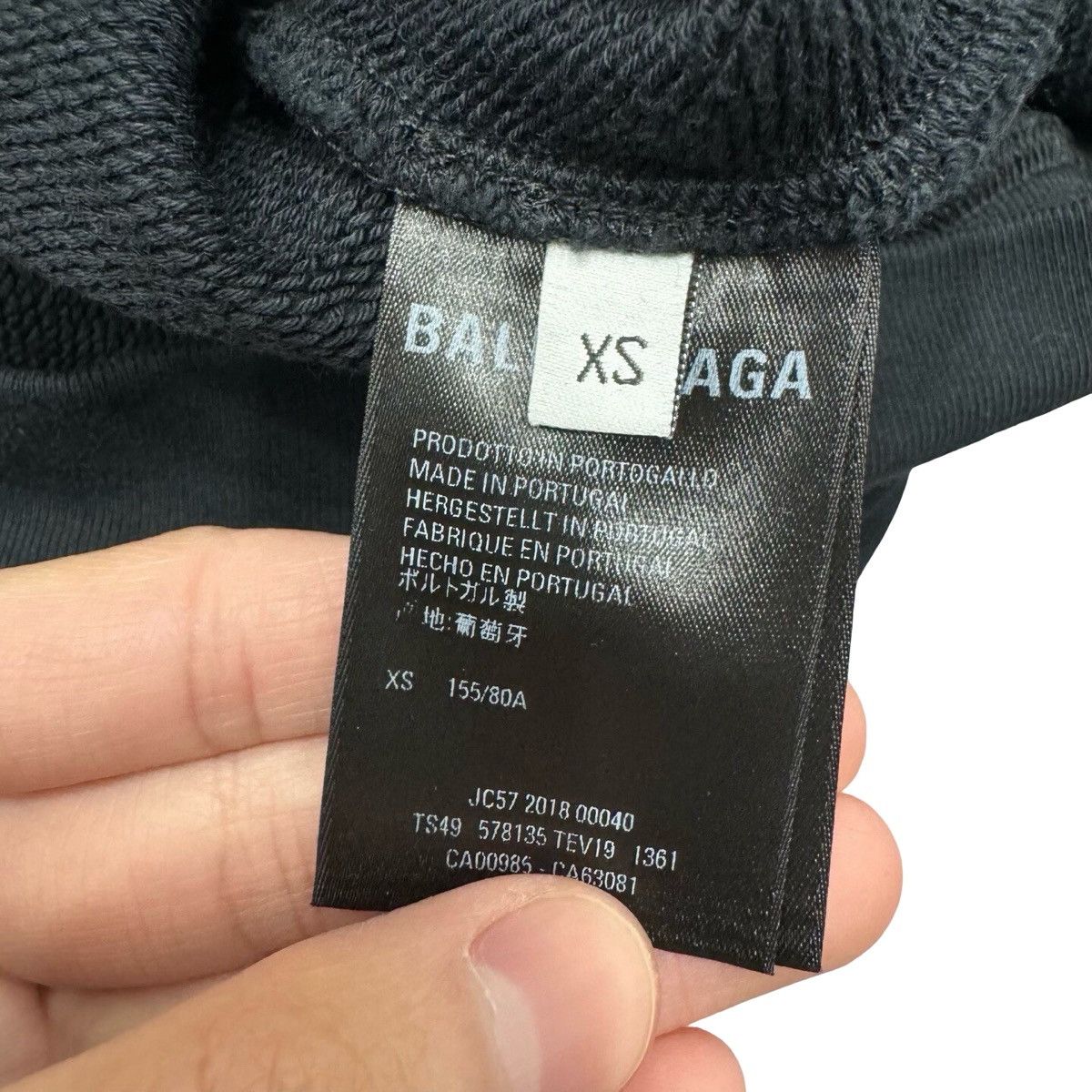 Balenciaga Balenciaga Interlocked BB Oversized Hoodie Size US XS / EU 42 / 0 - 5 Thumbnail