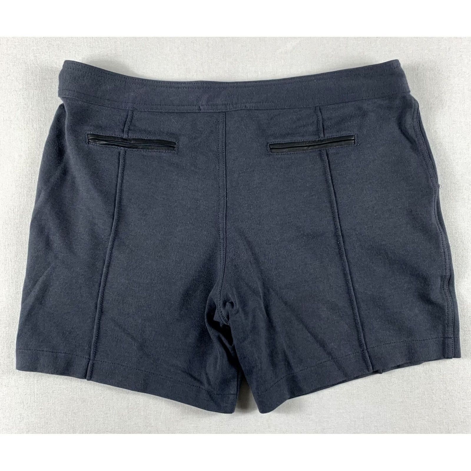Alexander Wang ALEXANDER WANG SWEAT SHORTS Gray Womens 33" Waist Cotton Rayon Nylon Spandex Activewear Casual Travel Regular Fit Size 24" / US 00 / IT 34 - 2 Thumbnail
