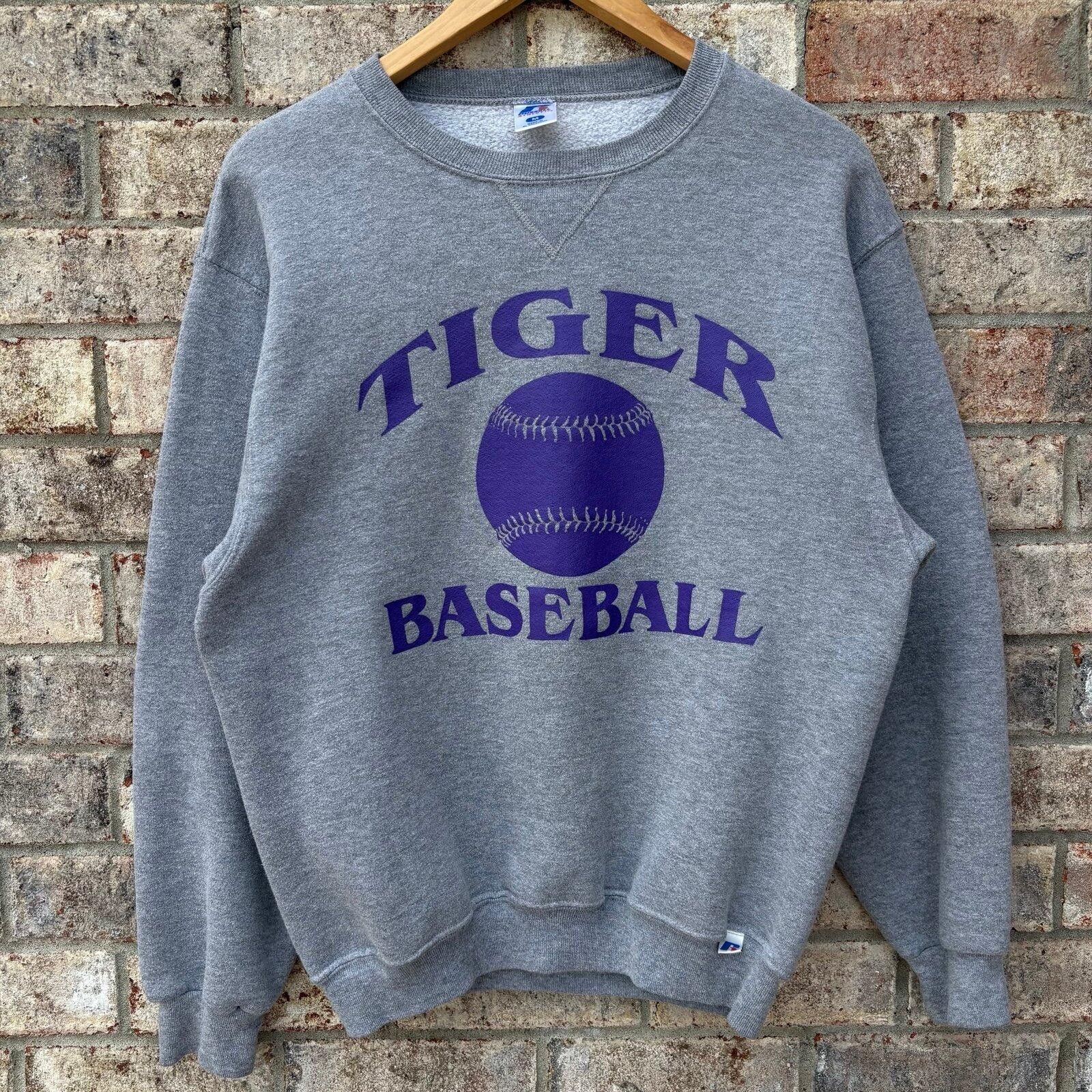 Russell Athletic Vintage 90s LSU tigers baseball sweatshirt Size US M / EU 48-50 / 2 - 1 Thumbnail