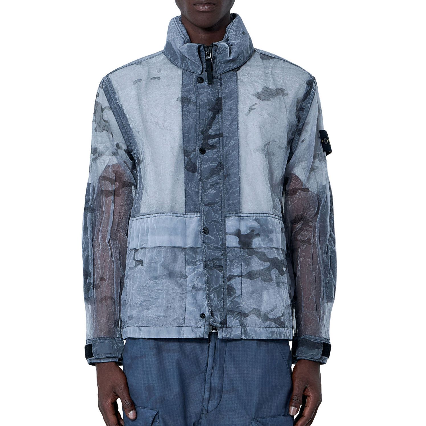 Stone Island STONE ISLAND Gray Sheer Technical Jacket New & Authentic (Me Size US L / EU 52-54 / 3 - 1 Preview