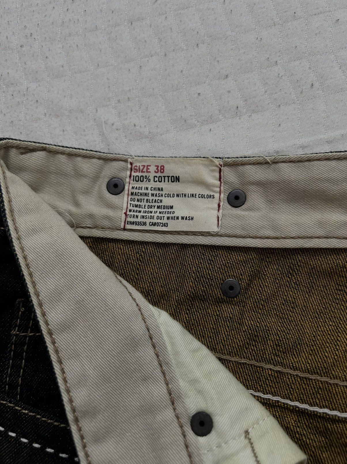 Ecko Unltd. × Marc Ecko × Vintage Ecko Unltd Letter Embroidered Dark Brown Pants Size US 38 / EU 54 - 14 Thumbnail