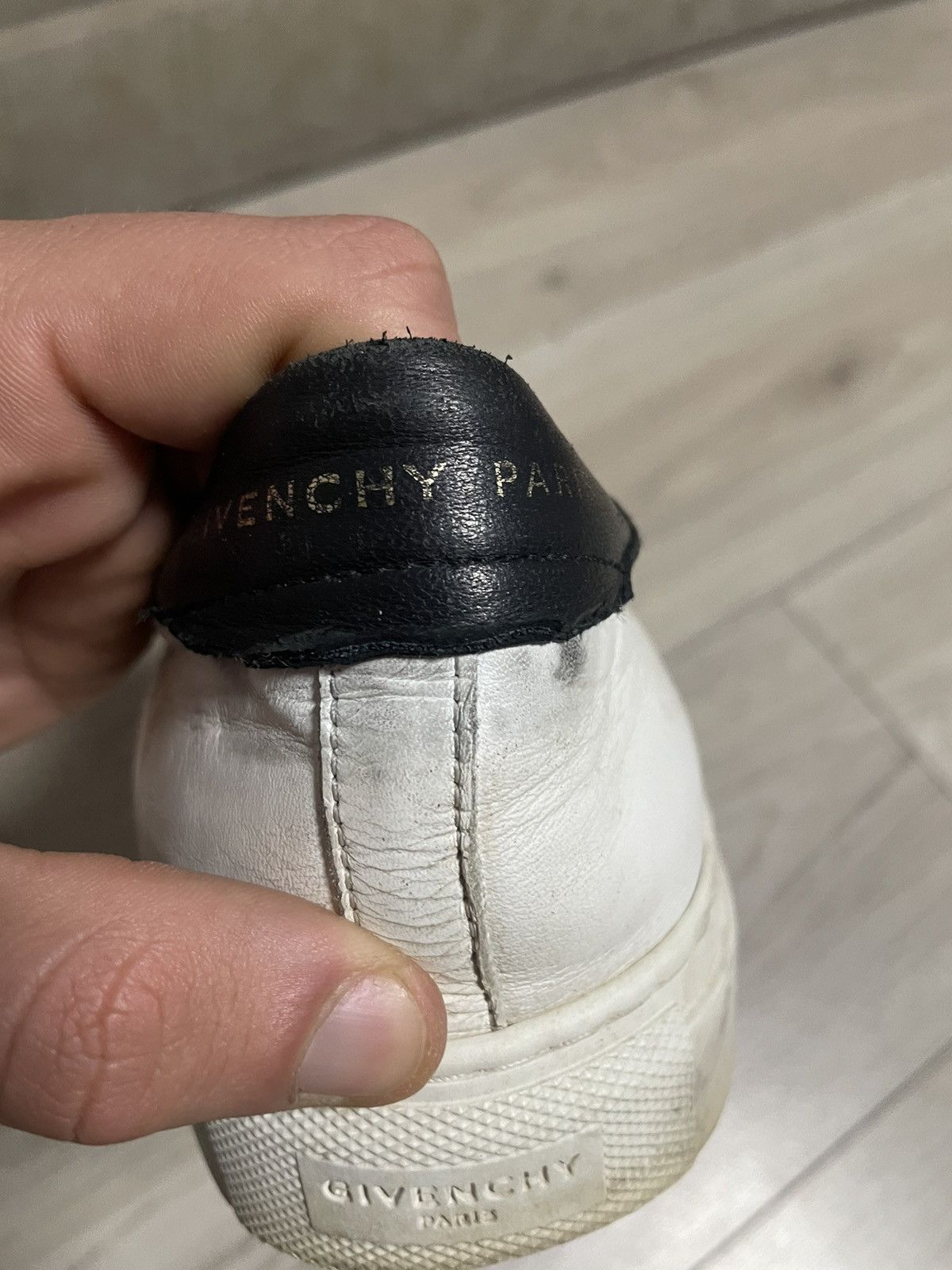 Givenchy Givenchy Urban Street Low White Leather Sneakers Size US 9.5 / EU 42-43 - 20 Thumbnail