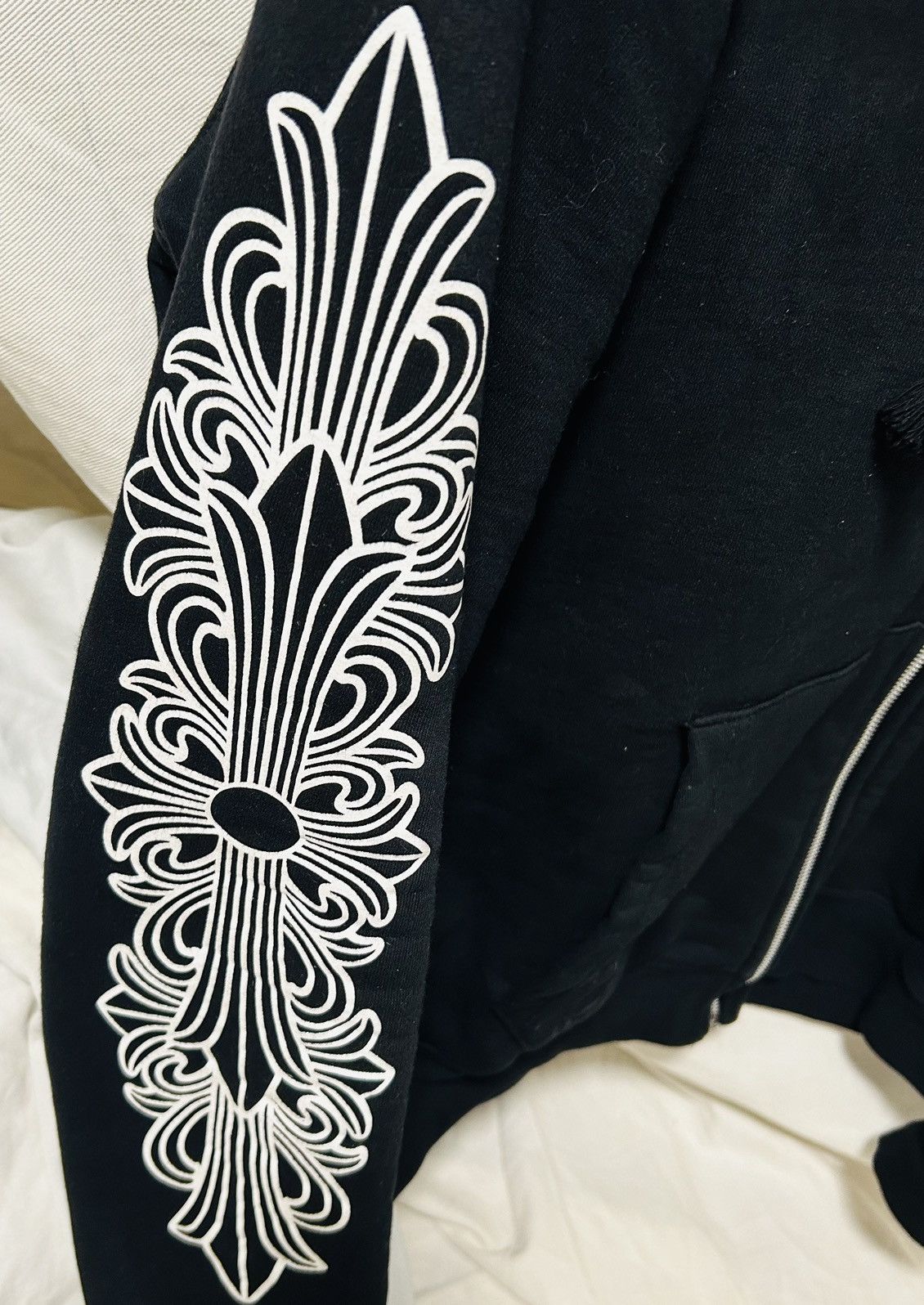 Chrome Hearts Chrome Hearts FU Zip Dagger Hoodie (Thick Lined) Size US L / EU 52-54 / 3 - 4 Thumbnail