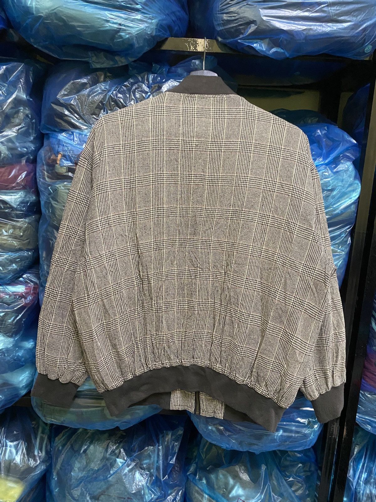 Vintage VINTAGE 80S SILK CLUB PLAID JACKET MADE IN JAPAN Size US L / EU 52-54 / 3 - 5 Thumbnail