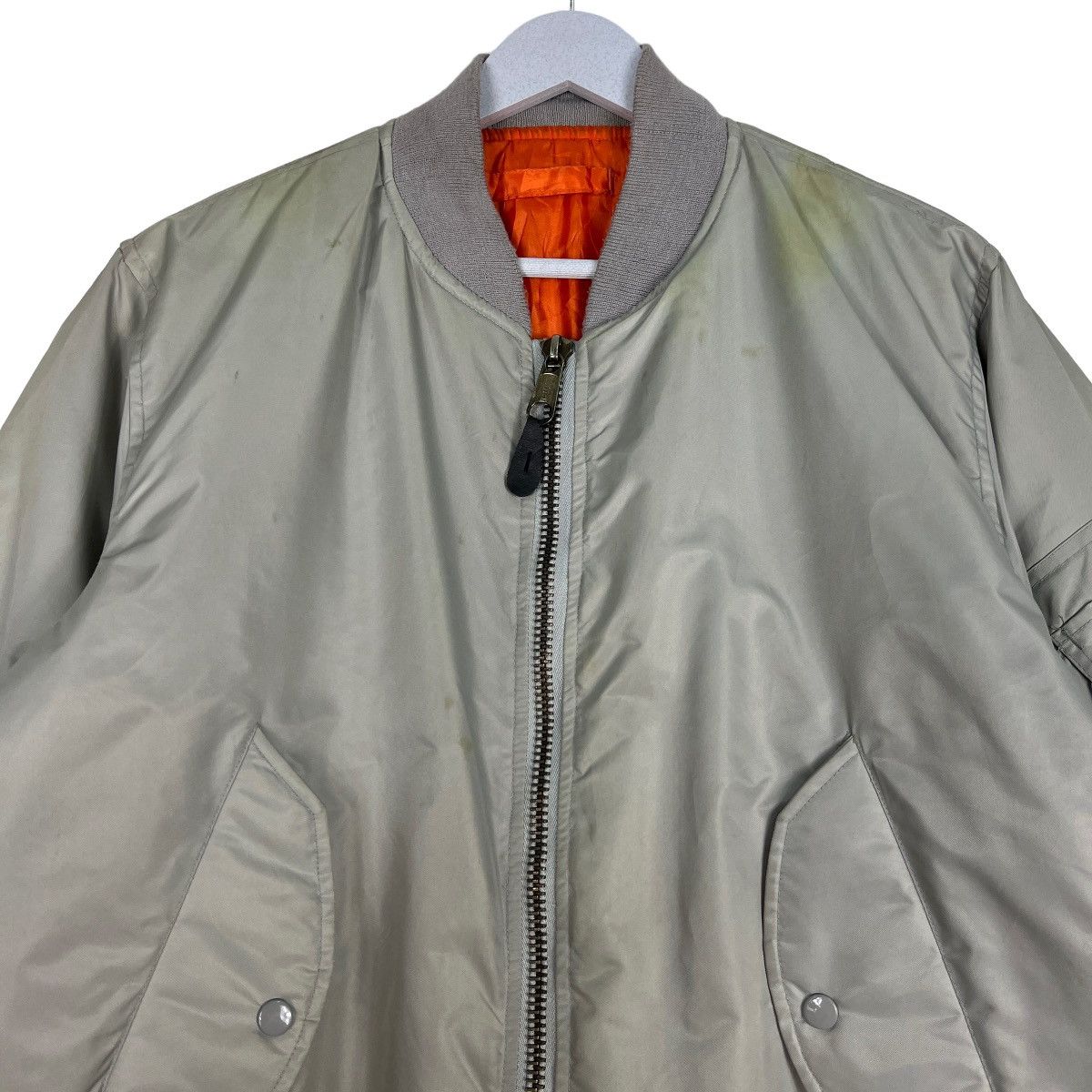 Japanese Brand 🔥 RIOT RIOT RIOT AIR FORCE MA-1 BOMBER JACKET Size US L / EU 52-54 / 3 - 3 Thumbnail