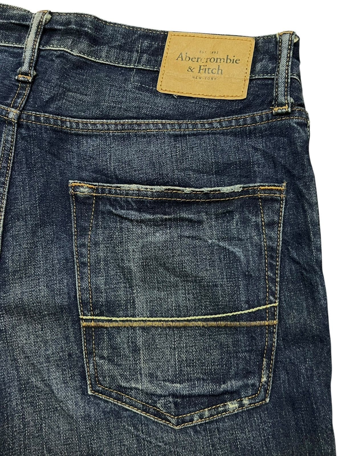 Abercrombie & Fitch Bootcut Vintage Abercrombie & Fitch New York - Faded Wash Size US 34 / EU 50 - 9 Thumbnail