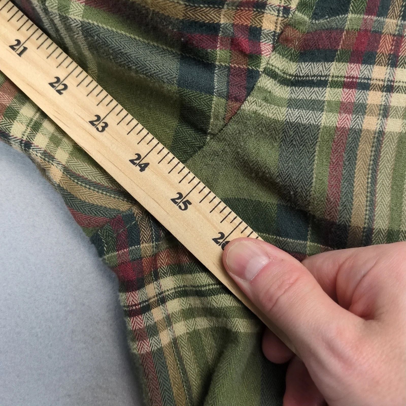Vintage Northern Expedition Green Plaid Flannel Button Down Shirt Size US XXL / EU 58 / 5 - 6 Thumbnail