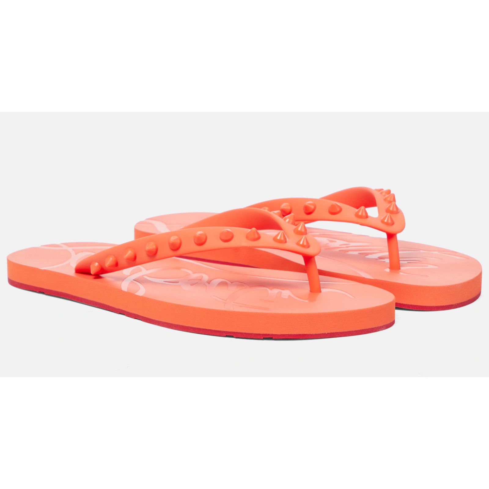 Christian Louboutin Christian Louboutin Flip Flop Flat Drag Thong Sandal 44 11 Size US 11 / EU 44 - 1 Thumbnail