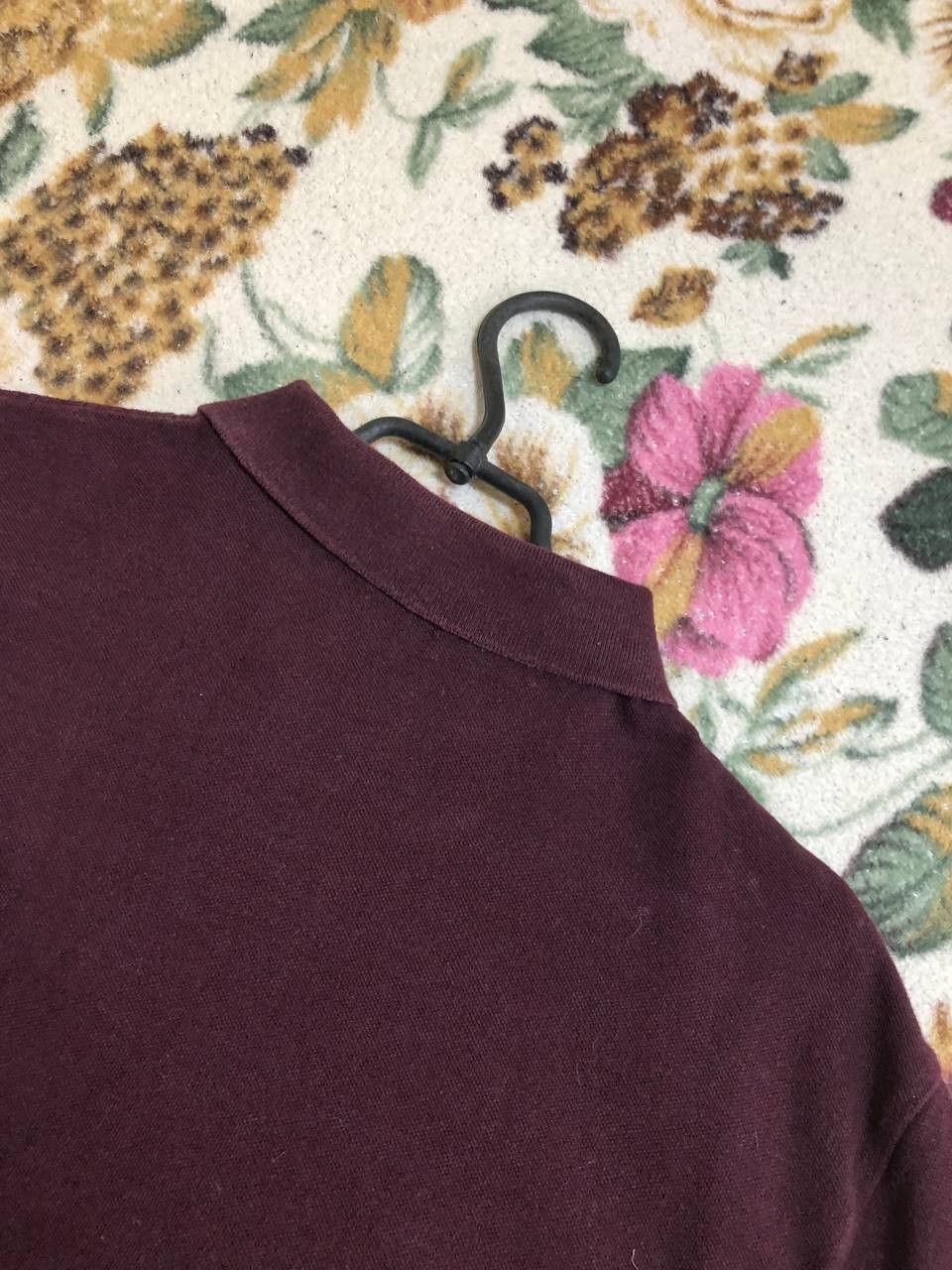Polo Ralph Lauren Ralph Lauren Custom Slim Polo T Shirt Burgundy Size US XL / EU 56 / 4 - 5 Thumbnail