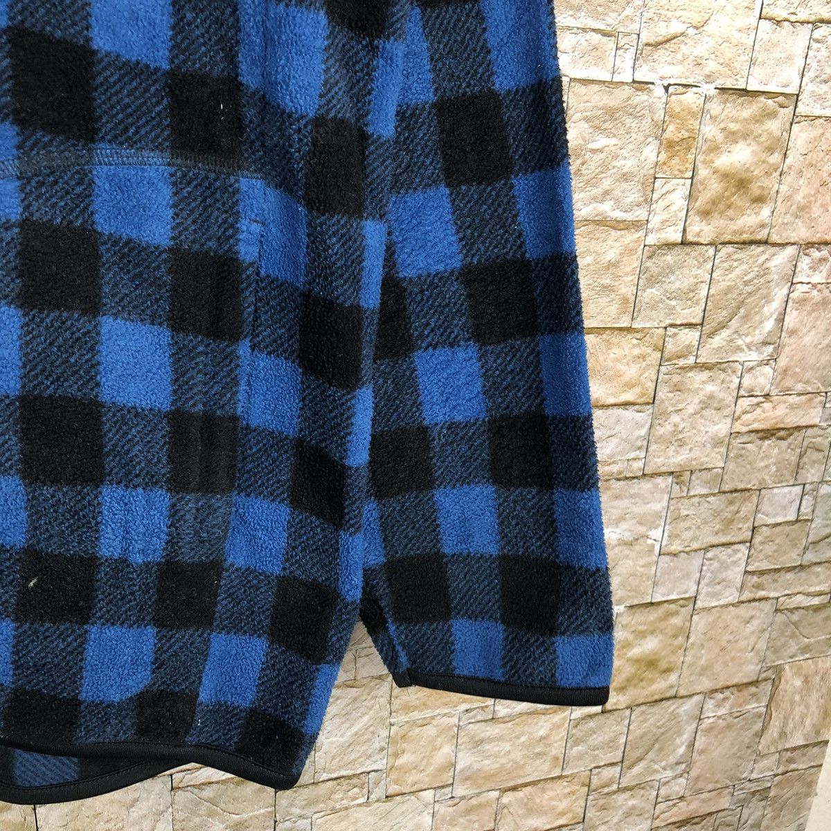 Uniqlo Uniqlo Blue checkered Sweater fleece jacket #A404 Size US M / EU 48-50 / 2 - 8 Thumbnail