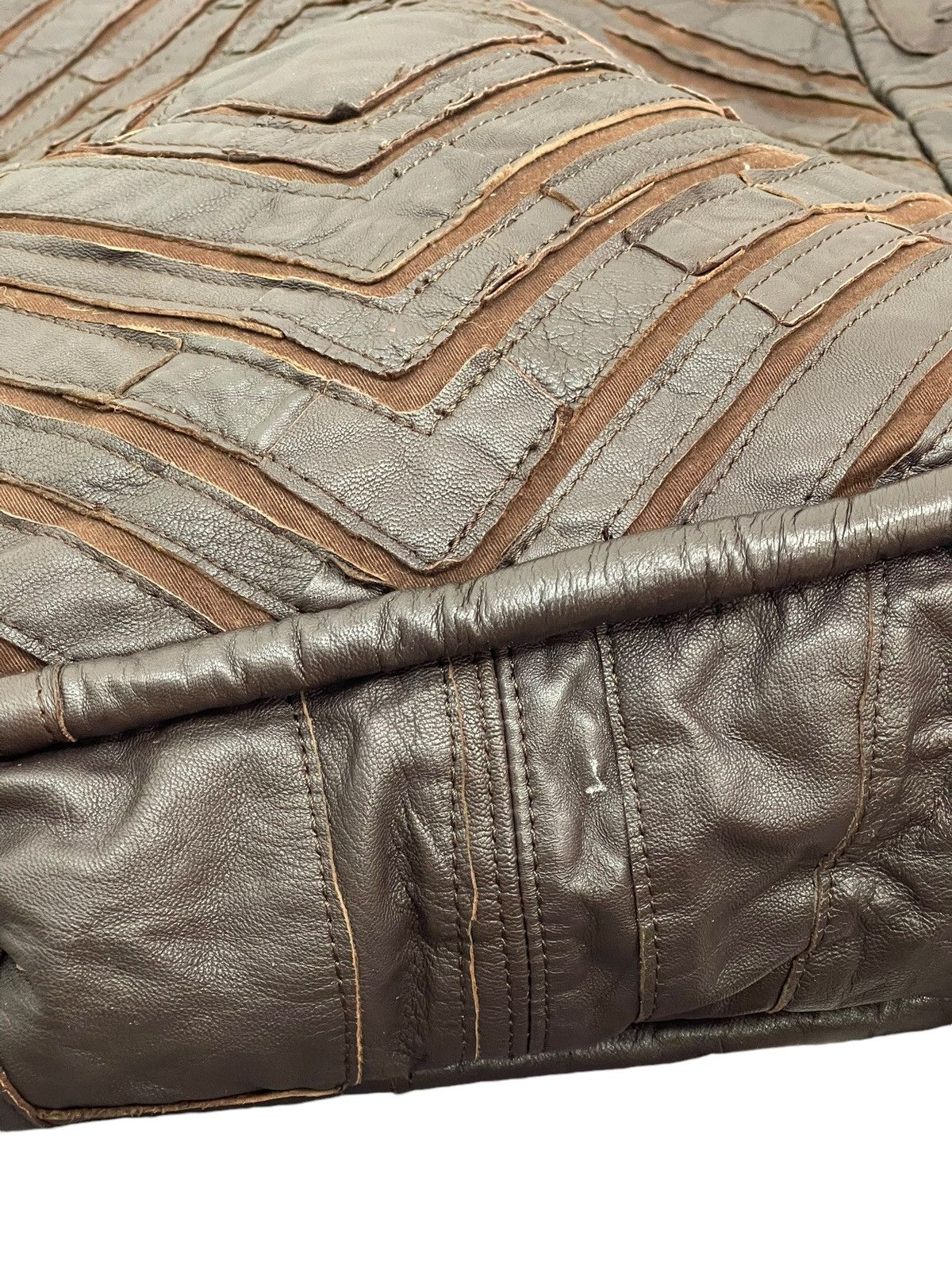 Genuine Leather Leather Cotton Jesslyn Blake Shoulder Messenger Bag 1🟩1 Size ONE SIZE - 6 Thumbnail