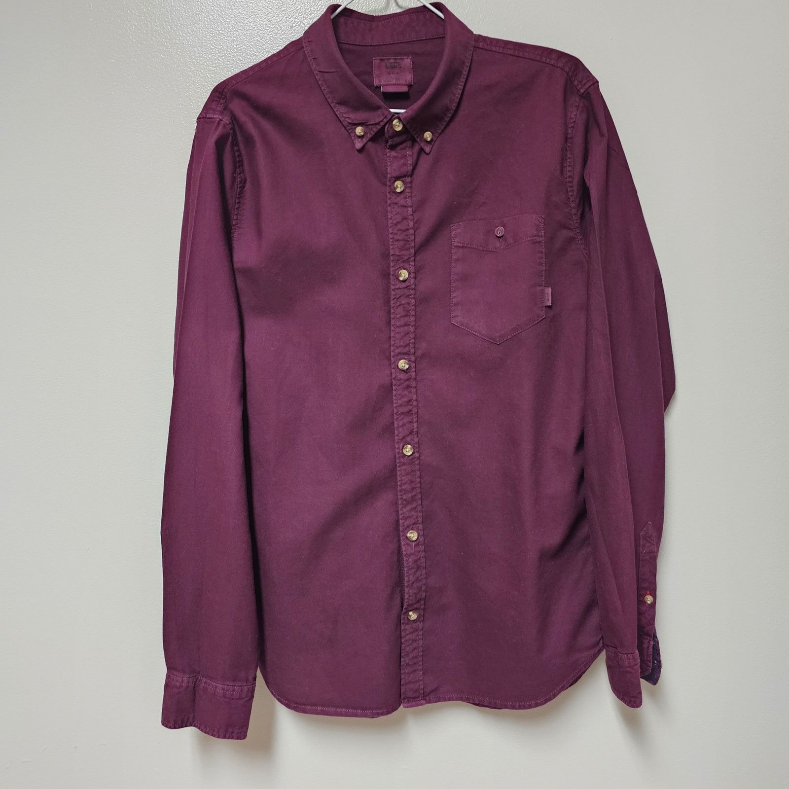 Vans Men's VANS Off The Wall Oxford Style Cotton Shirt SZ Medium Size US M / EU 48-50 / 2 - 1 Thumbnail