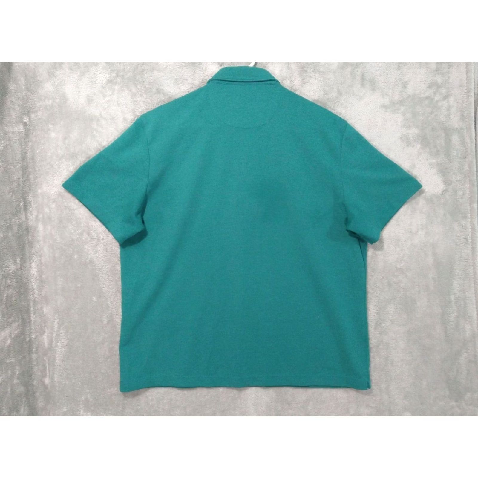 UNTUCKit UNTUCKit Polo Shirt Mens XL Green Short Sleeve Pullover Supima Cotton Blend Knit Collared Casual Size US XL / EU 56 / 4 - 2 Thumbnail
