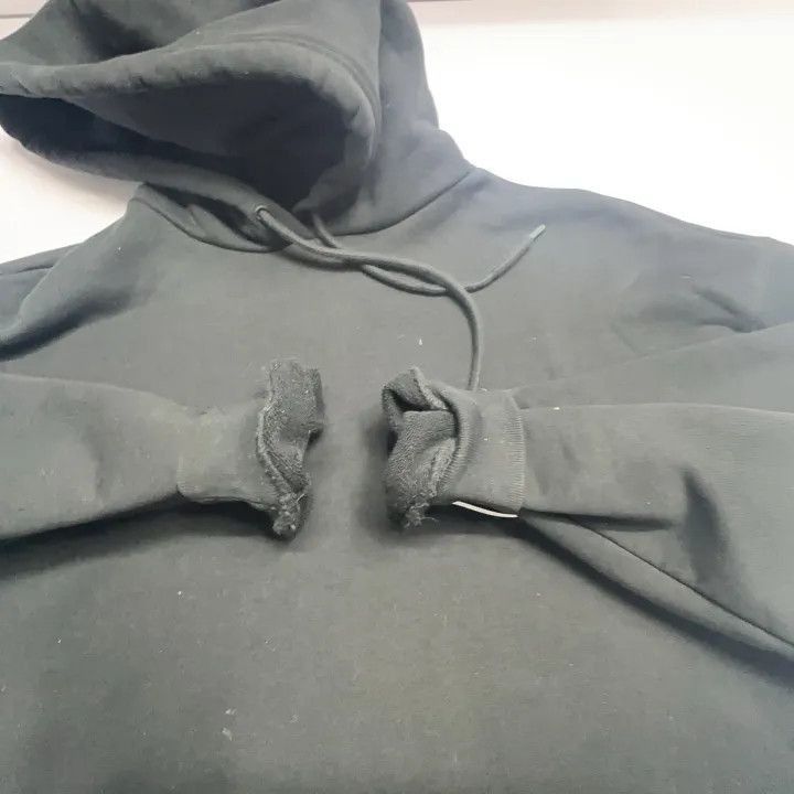 Balenciaga Balenciaga Balenciaga Black Logo Print Hoodie for Unisex - Size US XS / EU 42 / 0 - 7 Thumbnail