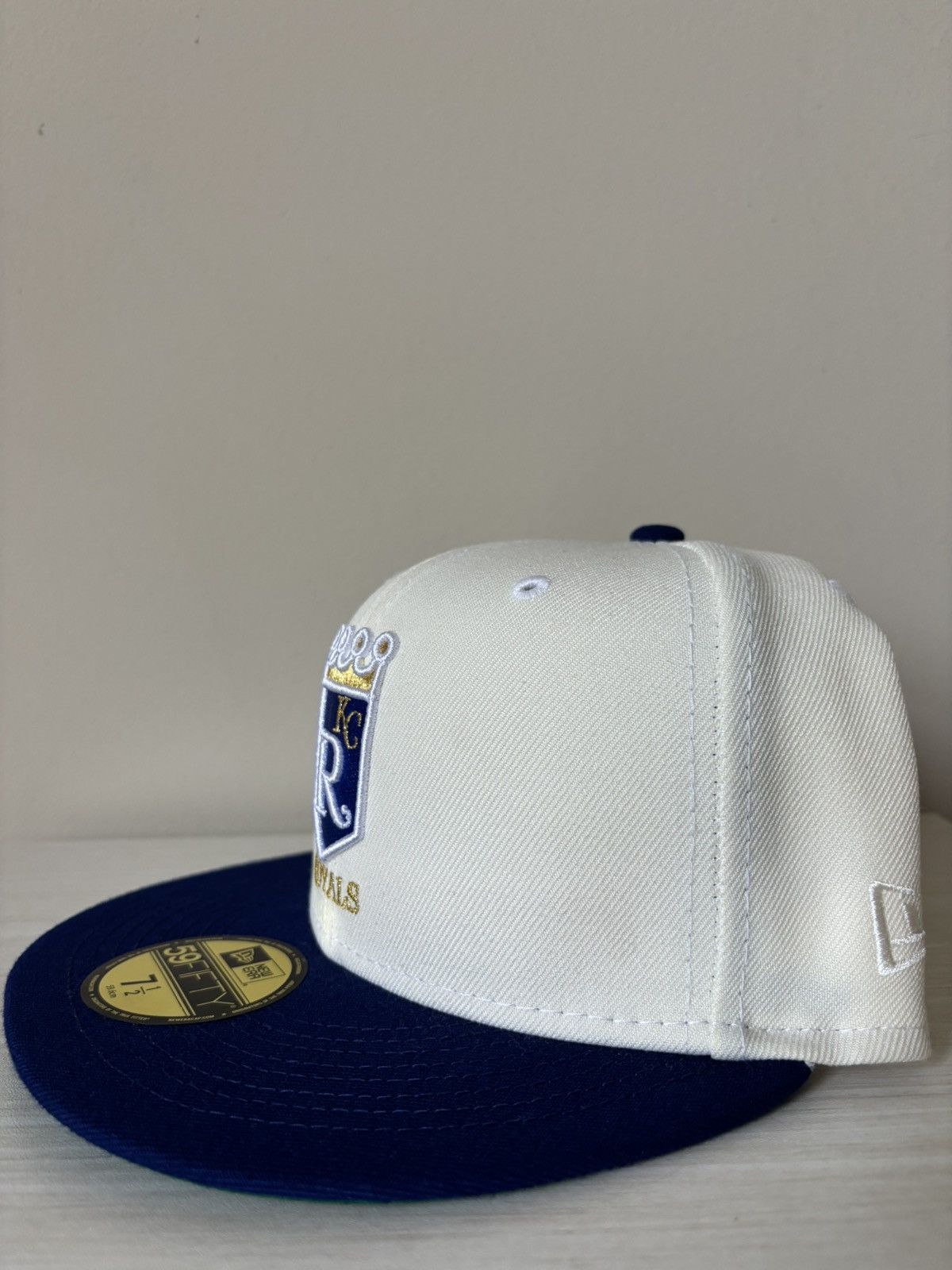 Hat Club Kansas City Royals Fitted Size 7 1/2 HatClub Size ONE SIZE - 5 Thumbnail