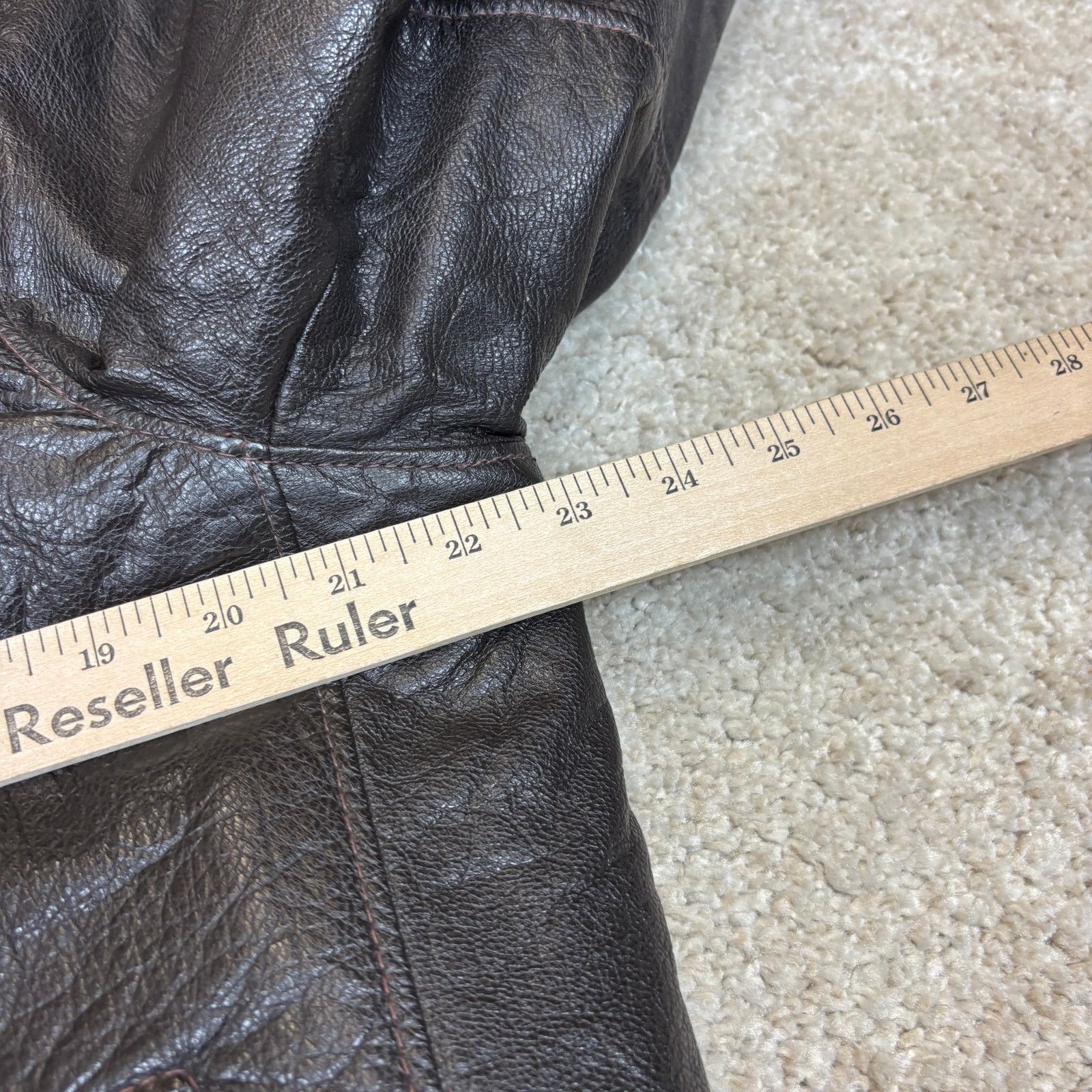 L.L. Bean Vintage 60s LL Bean Goatskin Leather Lambswool Jacket L Size US L / EU 52-54 / 3 - 6 Thumbnail