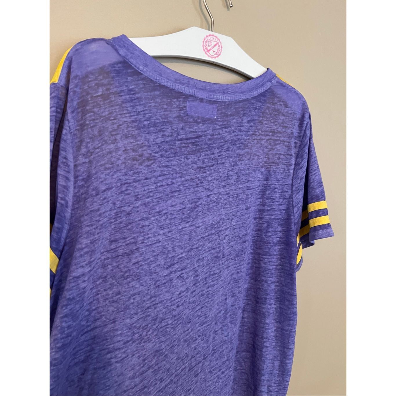 Other Maurice’s 24/7 Purple And Yellow T-Shirt Woman’s Size 1X Size XL / US 12-14 / IT 48-50 - 5 Thumbnail
