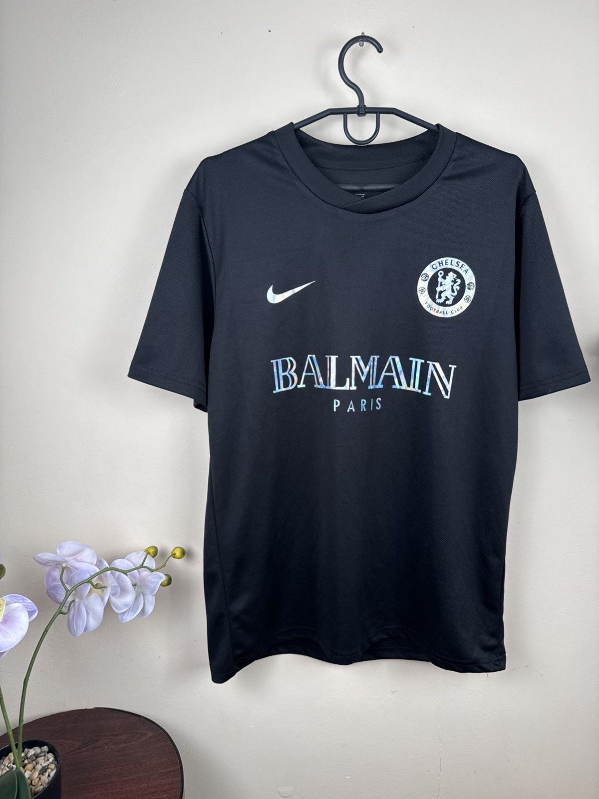 Nike Nike Chelsea Jersey Football Shirt Soccer Paris Black M Size US M / EU 48-50 / 2 - 5 Thumbnail