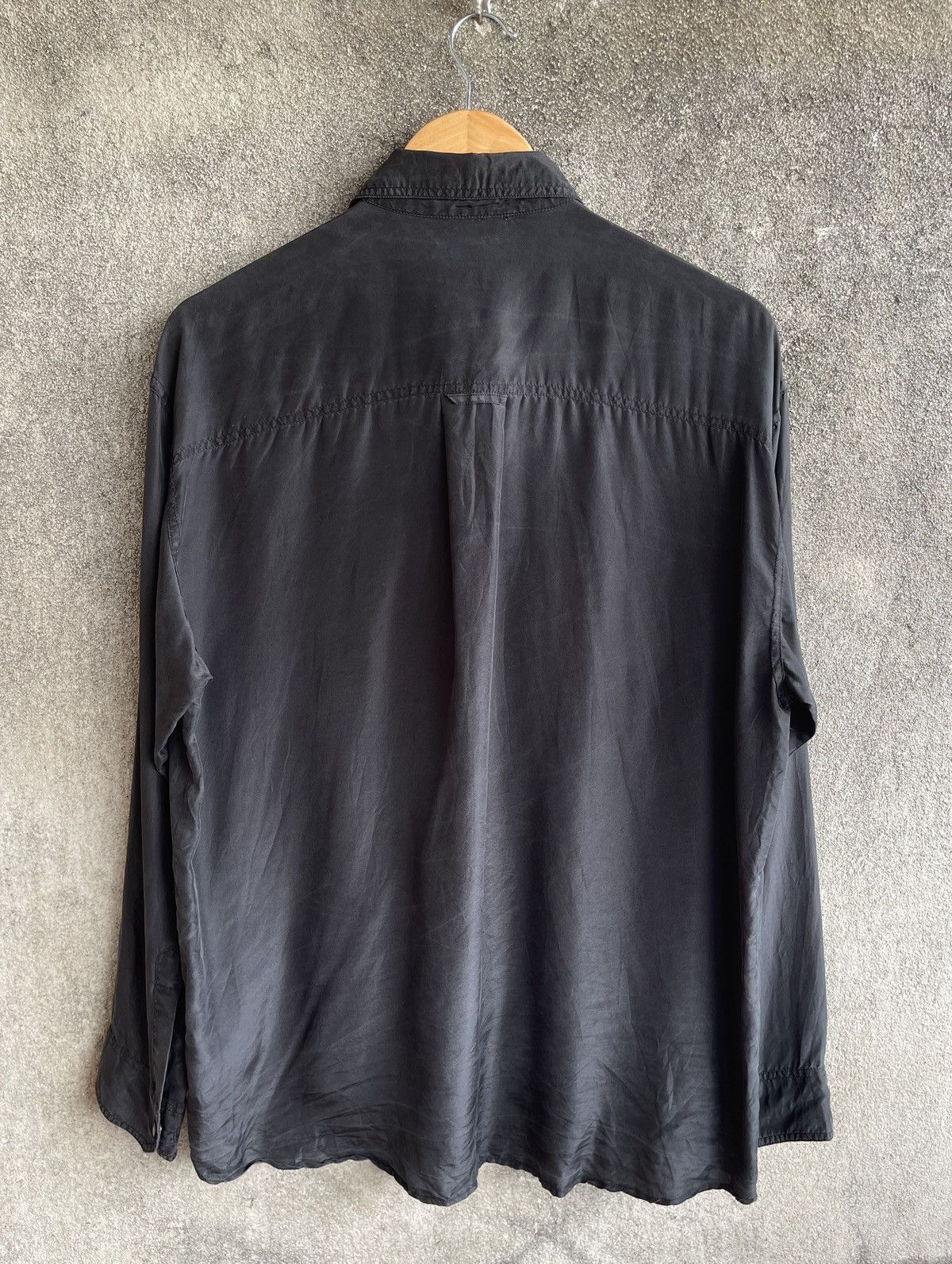 Faith Connexion FAITH CONNEXION SILK PONGE SHIRT BUTTON UP LONG SLEEVE Size US XS / EU 42 / 0 - 10 Thumbnail
