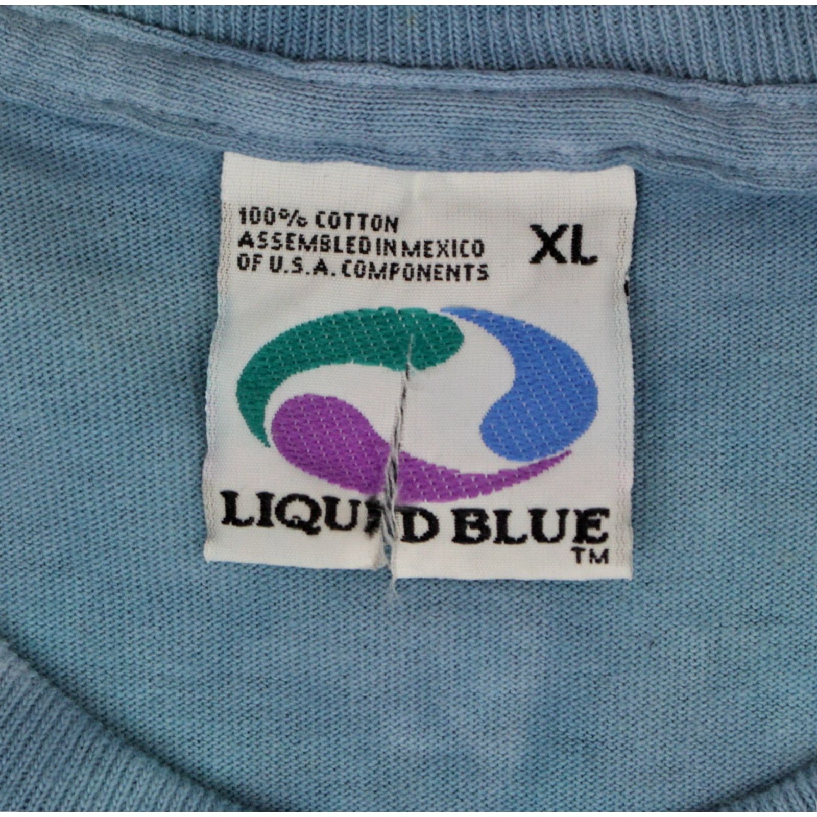 Liquid Blue Liquid Blue Star Wars Phantom Menace TShirt XL Men Vintage 90s Blue Graphic Tee 1990s Size US XL / EU 56 / 4 - 3 Thumbnail