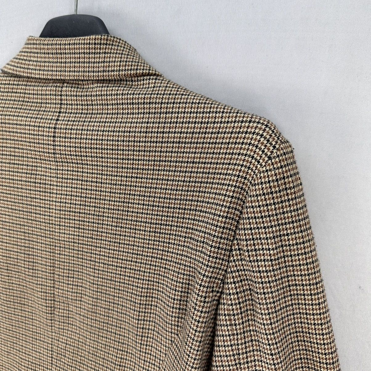Japanese Brand Vintage 80's Rockabilly Style Zipper Houndstooth Jacket Size US XS / EU 42 / 0 - 5 Thumbnail