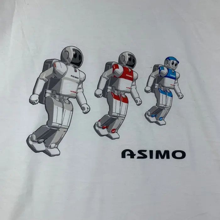 Vintage Vintage HONDA ASIMO ROBOT Humanoid Innovation Tee Shirt Size US M / EU 48-50 / 2 - 3 Thumbnail