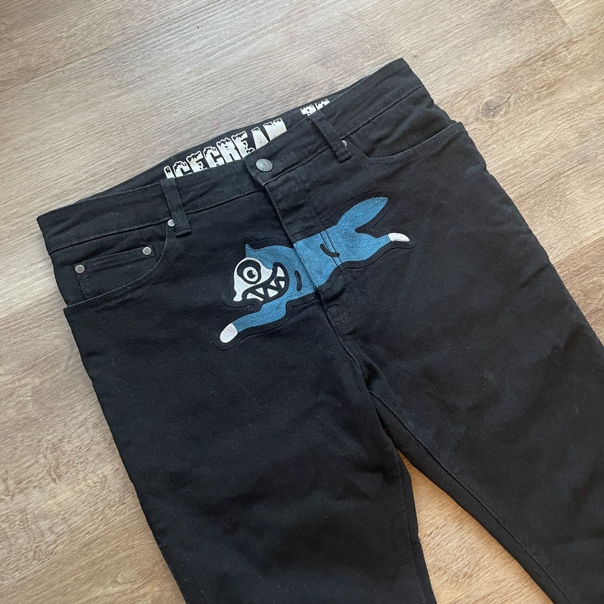 Billionaire Boys Club × Icecream Ice Cream Running Dog Jeans Size US 32 / EU 48 - 2 Thumbnail