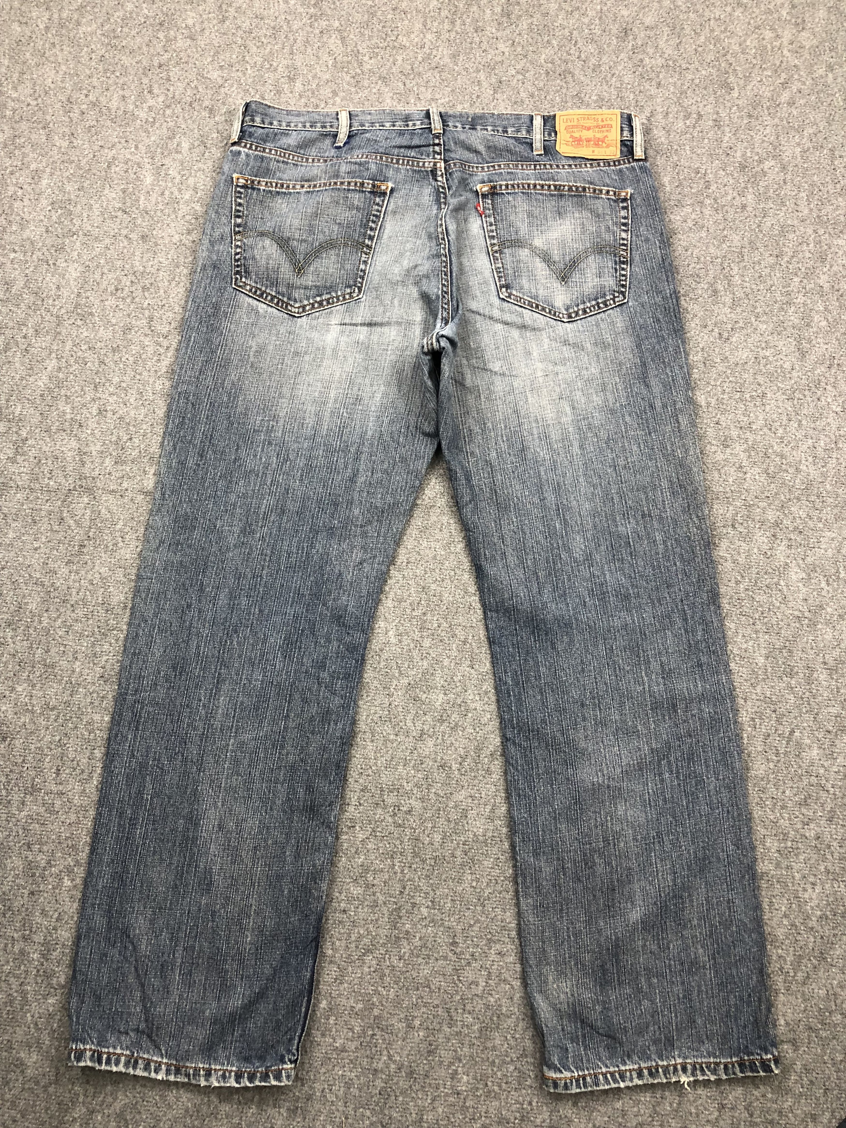 Levi's Vintage Levis 559 Blue Denim DP1604 Size US 40 / EU 56 - 3 Thumbnail