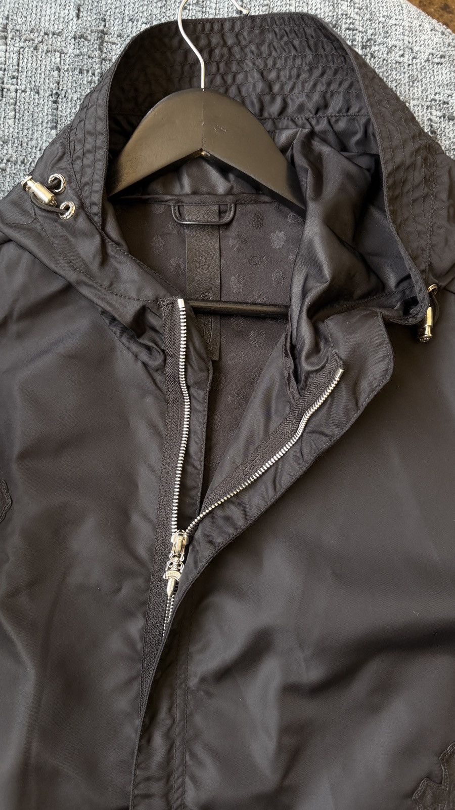 Chrome Hearts CHROME HEARTS 21 CROSS PATCH RAIN COAT Size US L / EU 52-54 / 3 - 10 Thumbnail