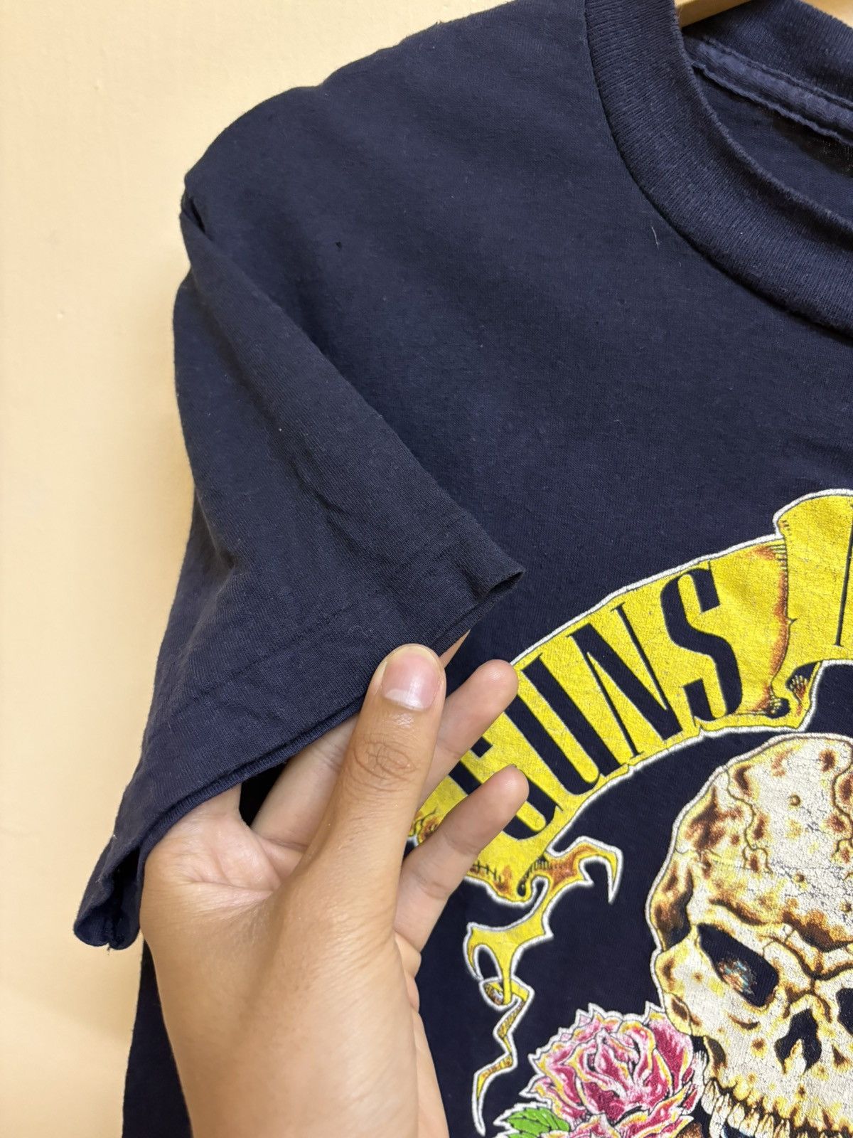Band Tees Vintage 1991 Guns N Roses Band Here Today Gone To Hell Size US M / EU 48-50 / 2 - 11 Thumbnail