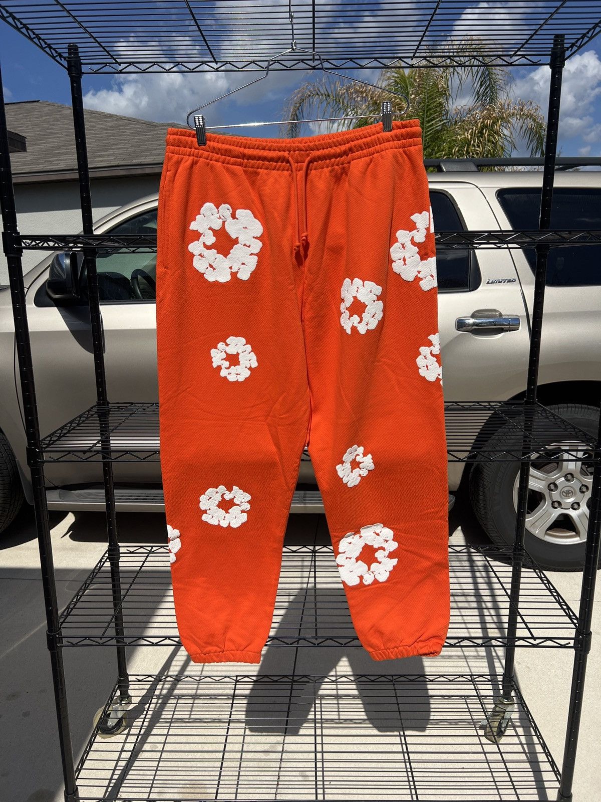 DENIM TEARS Denim Tears Sweatpants Orange Size US 44 / EU 60 - 1 Thumbnail