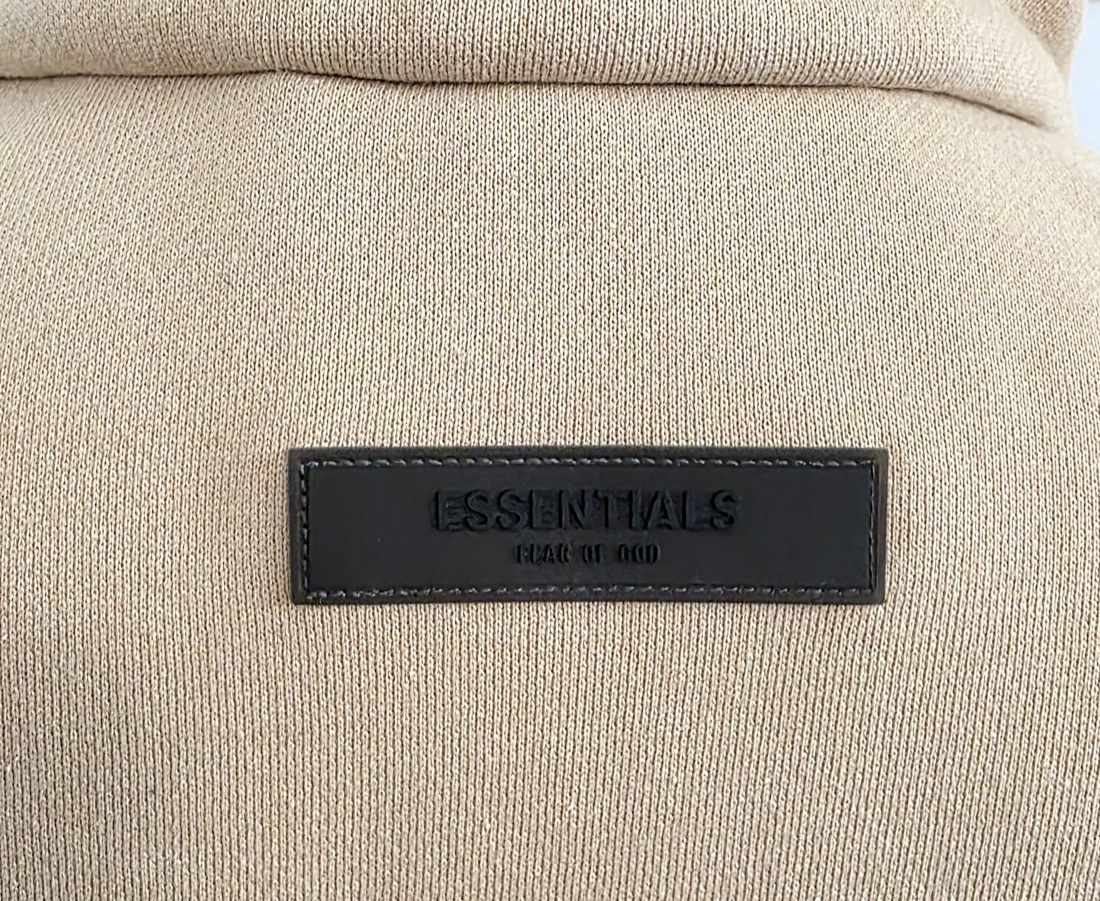Fear of God Fear of God Essentials Full zip Jacket 'Sand' Beige Medium Size M / US 6-8 / IT 42-44 - 9 Thumbnail