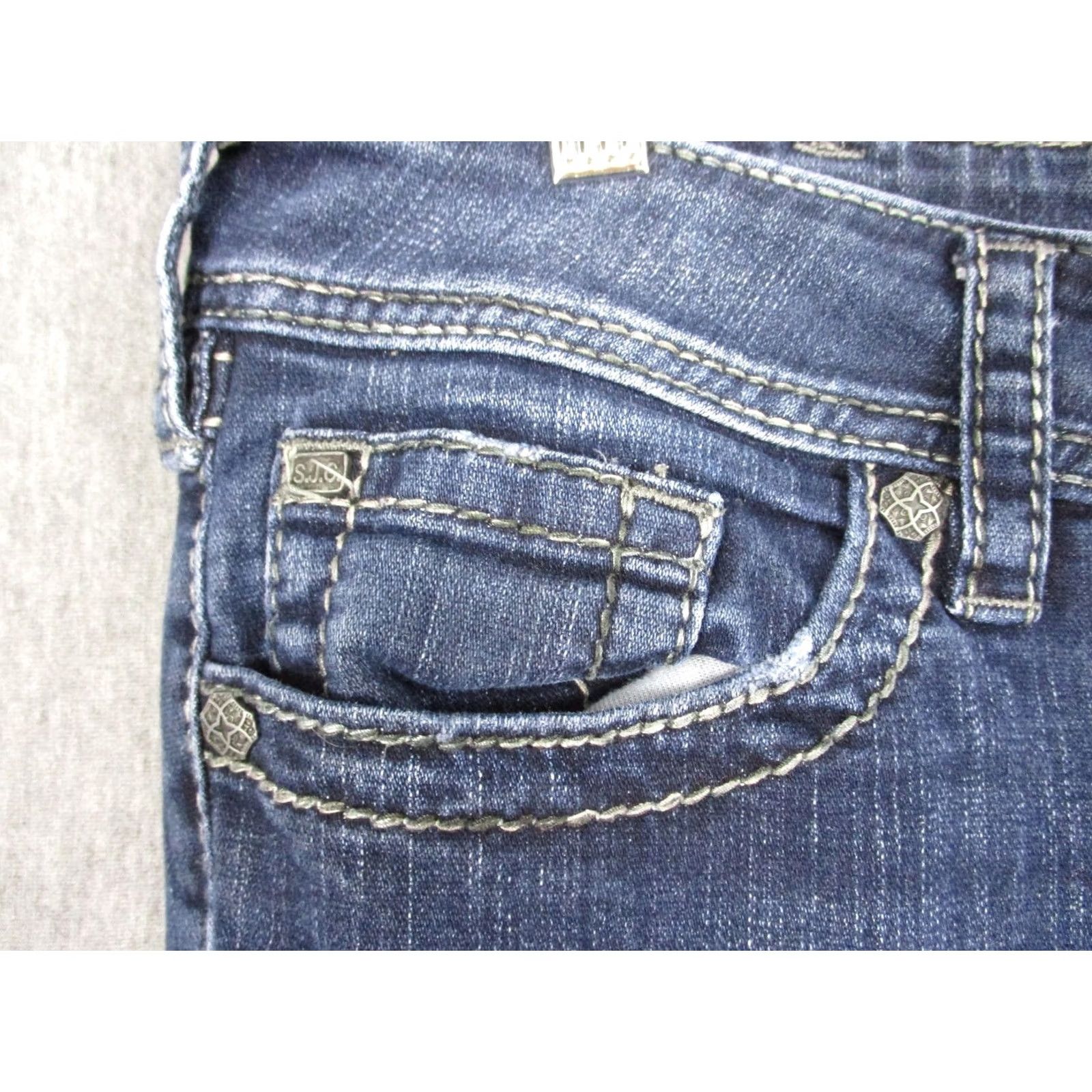 Silver Jeans Co. Silver Jeans Co Suki Surplus Jeans Womens 30x32 Blue Medium Wash Bootcut Relaxed Jeans Women W30 L32 Size 30" / US 8 / IT 44 - 5 Thumbnail