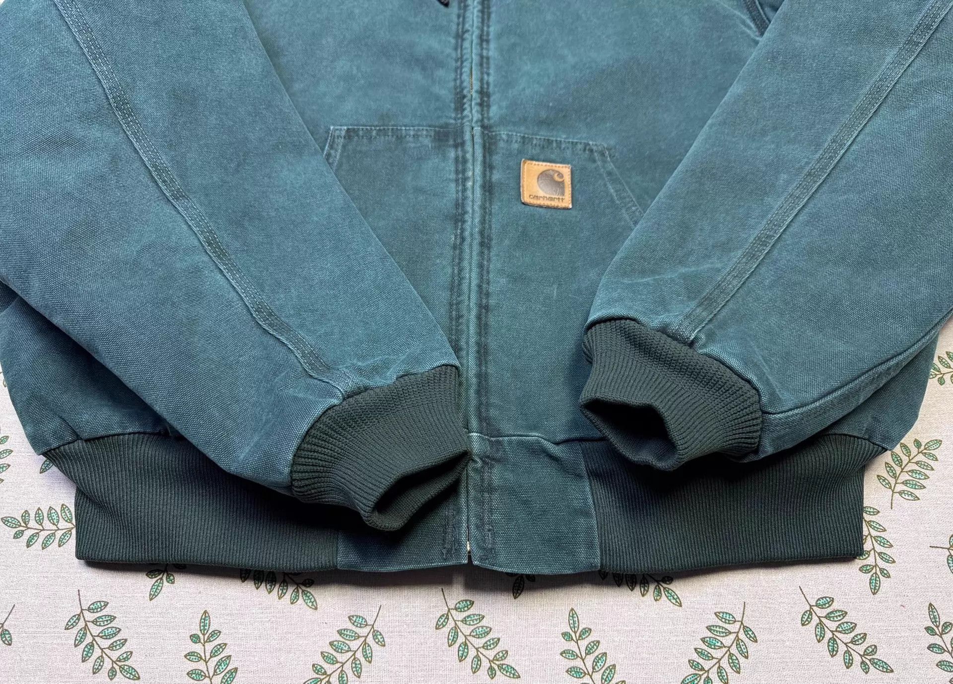 Carhartt Carhartt Mainline Vintage JQ243 HTG XL Hooded Work Jacket Size US XL / EU 56 / 4 - 3 Thumbnail