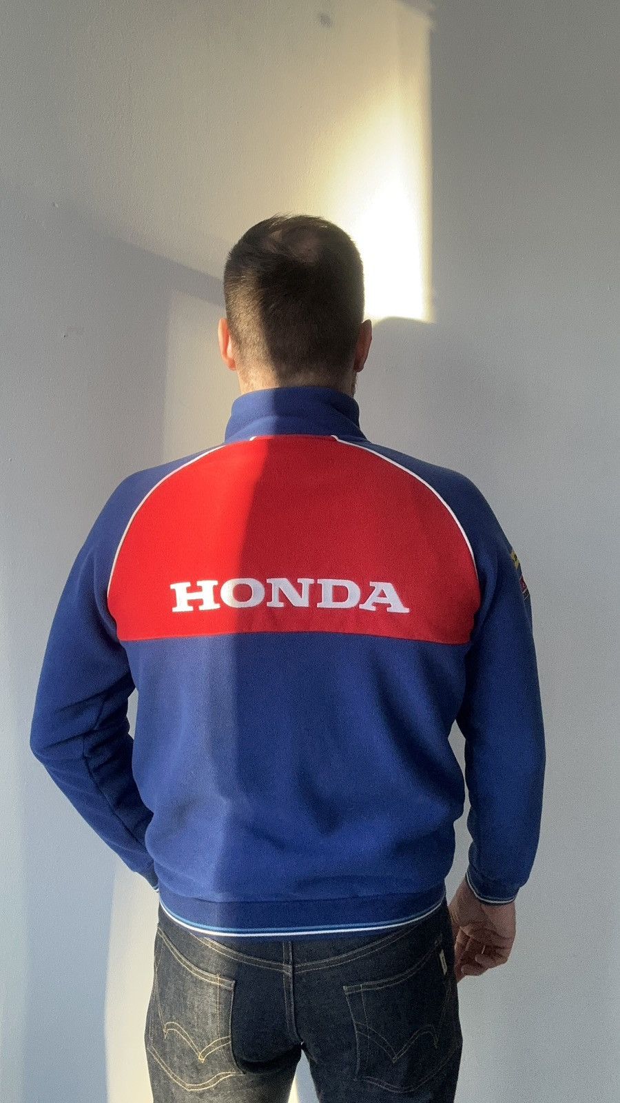 Honda Honda Racing Team Fleece Zip Up Jacket Size S Gorpcore Moto Size US S / EU 44-46 / 1 - 3 Thumbnail