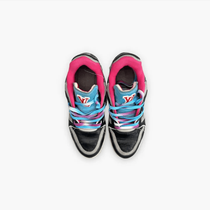 Louis Vuitton Louis Vuitton low-top sneakers 40.5 Size US 7.5 / EU 40-41 - 3 Thumbnail