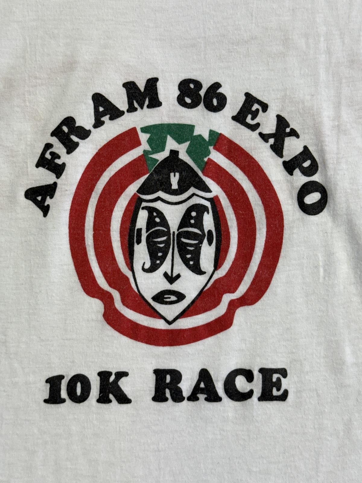 Whitehouse Cox Vintage Afram Sleeveless Tee 86 Expo 10K Race Coca Cola Ad Size US L / EU 52-54 / 3 - 4 Thumbnail