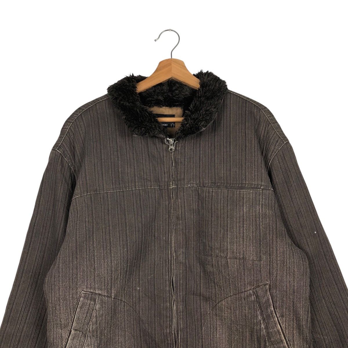Japanese Brand 📌Vintage Worker Jacket Jungle Storm Blanket Issey Miyake Size US L / EU 52-54 / 3 - 4 Thumbnail