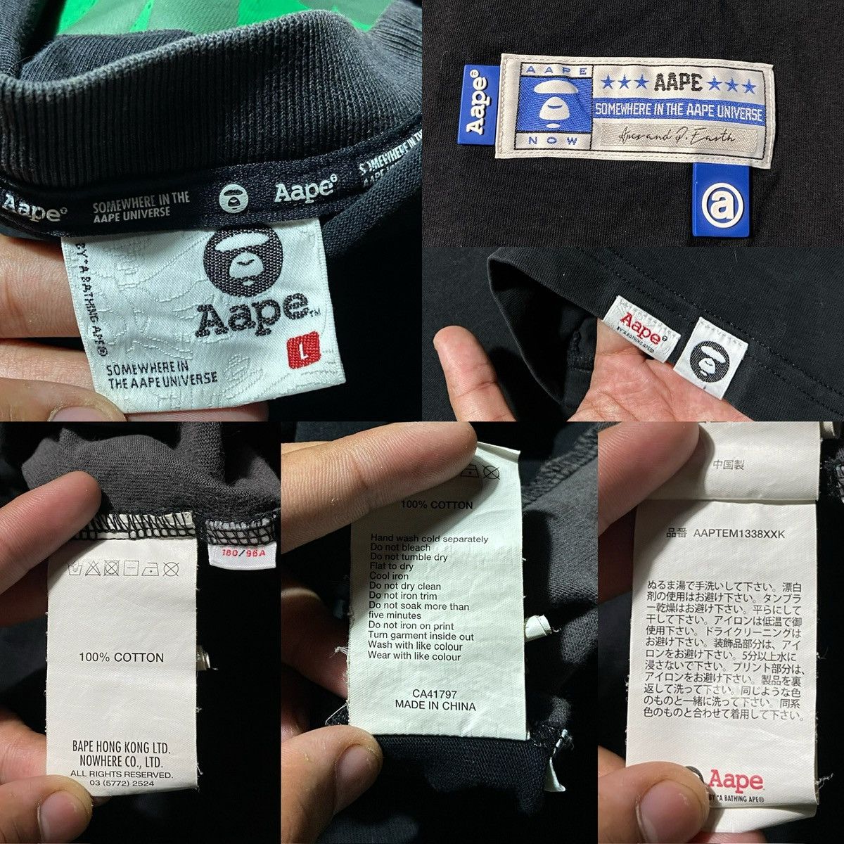 Aape Aape by A Bathing Ape Moonface Size US L / EU 52-54 / 3 - 3 Thumbnail