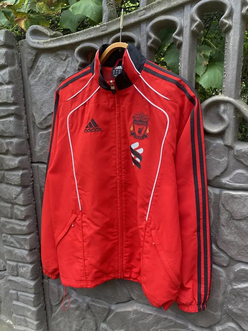 Adidas × Vintage Vintage Adidas Liverpool 2010 Football Track Jacket Size US S / EU 44-46 / 1 - 3 Thumbnail