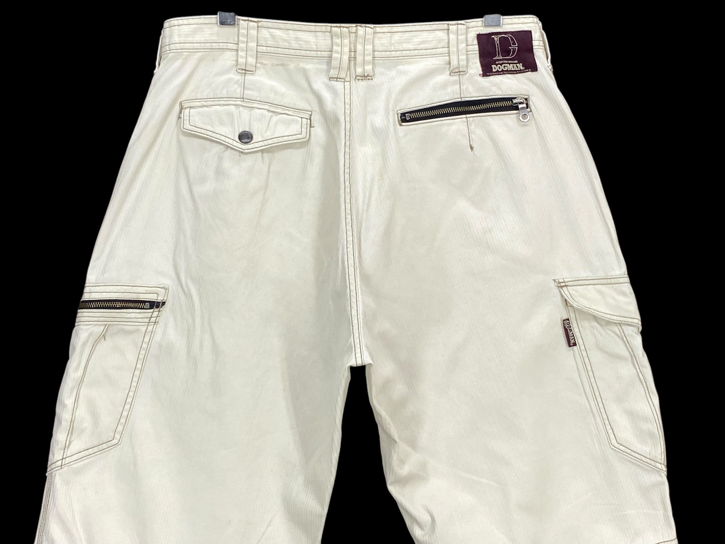 Old Navy Dogman Cargo Denim Pants Workwear Size US 34 / EU 50 - 5 Thumbnail